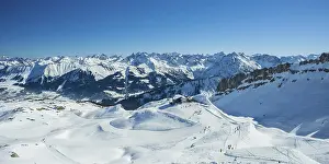 Category Mountain Landscapes Prints: Ifenbahn, mountain station of the Hahnenkoepflebahn