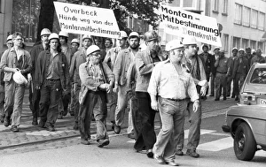 IG Metall warning strike at Hoesch AG Westfalenhuette to preserve co-determination on 29