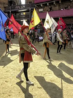 Il Palio di Siena, historical horse race