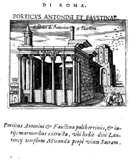 Il tempio di Antonino, et Faustina
