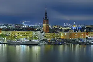 Illuminated Stockholm, Sweden, Europe