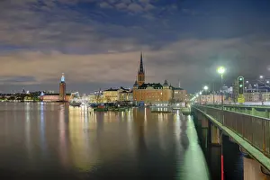 Illuminated Stockholm, Sweden, Europe