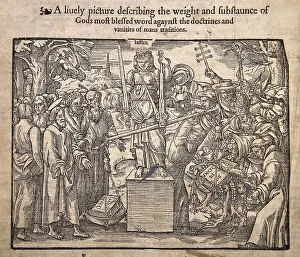 Illustration from a 1583 edition of Foxe's Book of Martyrs