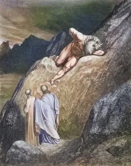Illustration by Gustave Dore (1832-1883) for Dante's Inferno