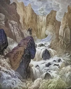Illustration by Gustave Dore (1832-1883) for Paradise Lost