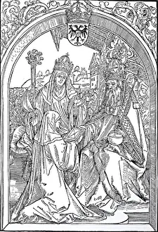Illustration to the Opera Hrosvitae