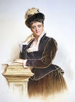 Ilma Seiler-Wilborn, 1850-96) German-Austrian theatre actress