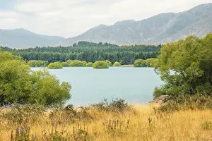 An image of an impression of Lake Tekapo in New Zealand