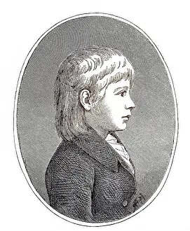 Image of Prince William at the age of nine