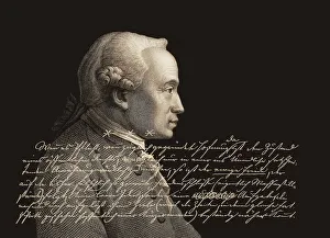 Immanuel Kant, 1724, 1804, German philosopher of the Enlightenment