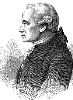 Immanuel Kant, 1724 - 1894, philosopher of the Enlightenment