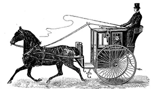 Imperial Brougham Hansom carriage
