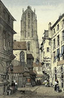 The Imperial Cathedral in Frankfurt am Main c