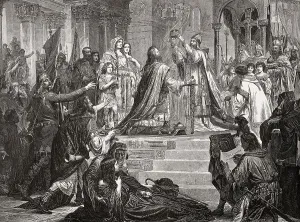 Imperial Coronation of Charlemagne as Emperor by Pope Leo III
