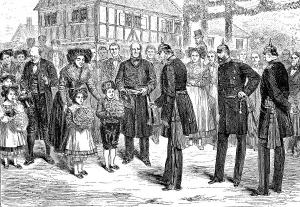 The Imperial Manoeuvre in Strasbourg 1879
