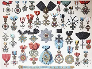 The most important orders and decorations