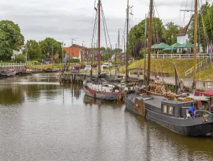 Impression of Carolinensiel, a town at the North sea coast in Germany