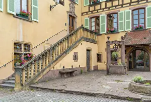 Impression of Turckheim, commune in the Haut-Rhin department in Grand Est in north-eastern France