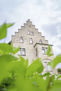 An impressive historic building in Gothic style