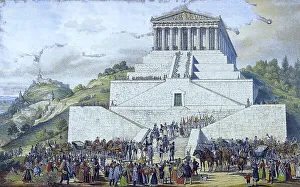 The inauguration of the Walhalla