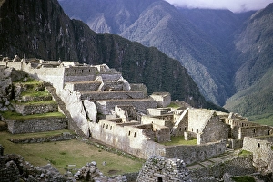 Inca ruins of Machu Picchu, Peru, South America around 1962, South America