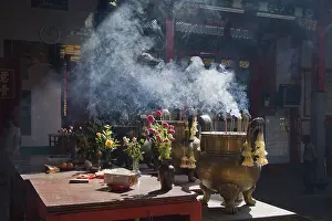 Incense burner, Taoist temple, Yangon