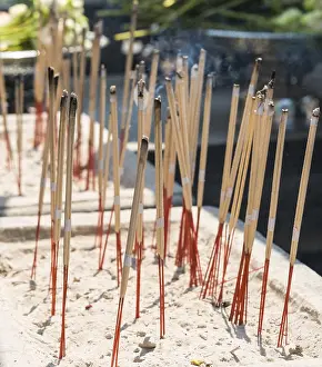 Incense sticks, Wat Phra Kaeo Temple