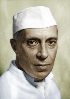 Indian first prime minister, jawaharlal nehru, india, asia, 1948