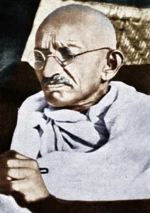 Indian freedom fighters, mahatma gandhi, india, asia, 1931
