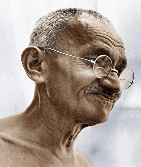 Indian freedom fighters, mahatma gandhi, india, asia, 1930