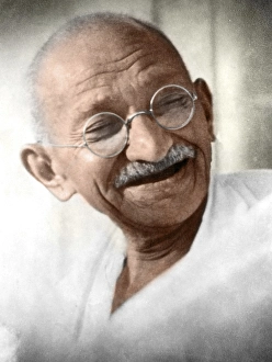 Indian freedom fighters, mahatma gandhi, india, asia, 1936