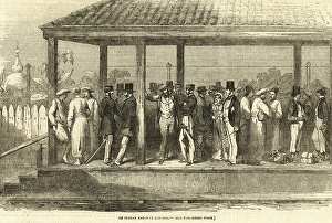 An Indian railway station, India, Asia