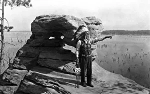 Indians, historic photograph, around 1924