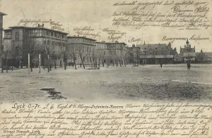 Infantry Barracks in Lyck in East Prussia