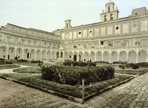 Innenhof, Neapel, Italien / Courtyard