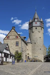 Inner courtyard of Altena Castle