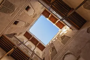 Inner courtyard of the Jabrin palace fortress