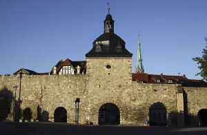 Inner woman's gate in Muhlhausen (Thuringia)<br> Inner woman's gate in Mhlhausen (Thuringia)