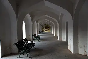 Inside Amer fort known Amber in Amber