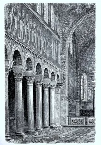 Inside the Arian Cathedral of Ravenna