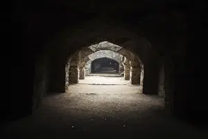 Inside view of golconda fort, Hyderabad