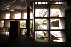 Inside view of high court building of Chandigarh Union Territory