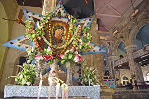 Inside view of santa cruz catholic cathedral