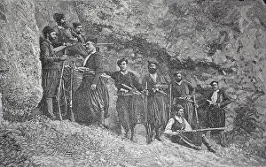 Insurgents in Crete, in the 19th century against Ottoman suzerainty