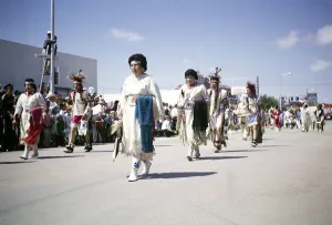 Inter-tribal Indian ceremony, Gallup, New Mexico, USA 1963