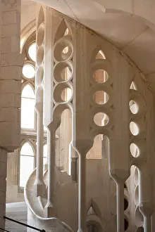 Interior of the basilica, Sagrada Familia