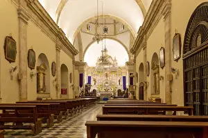 Interior of cathedral church of Our Lady of the Immaculate Conception