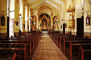 Interior of church mae de deus