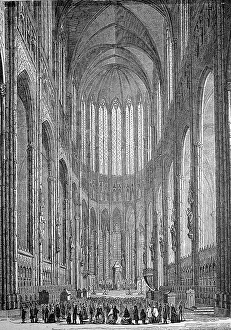 Interior of Cologne Cathedral, Cologne on the Rhine