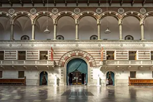 Category Scandinavia Prints: Interior of Copenhagen City Hall